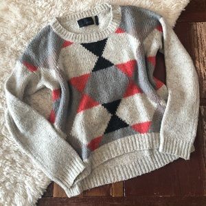 Line Knitwear | Patterned Slouchy Sweater